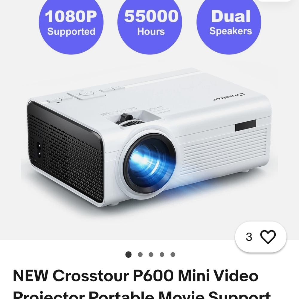 Crosstour Video Projector - Picture 2 of 2